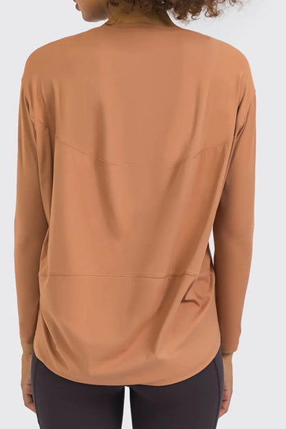 Millennia Loose Fit Active Top - VILLA FASHION