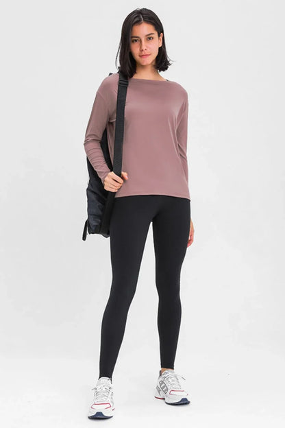 Millennia Loose Fit Active Top - VILLA FASHION