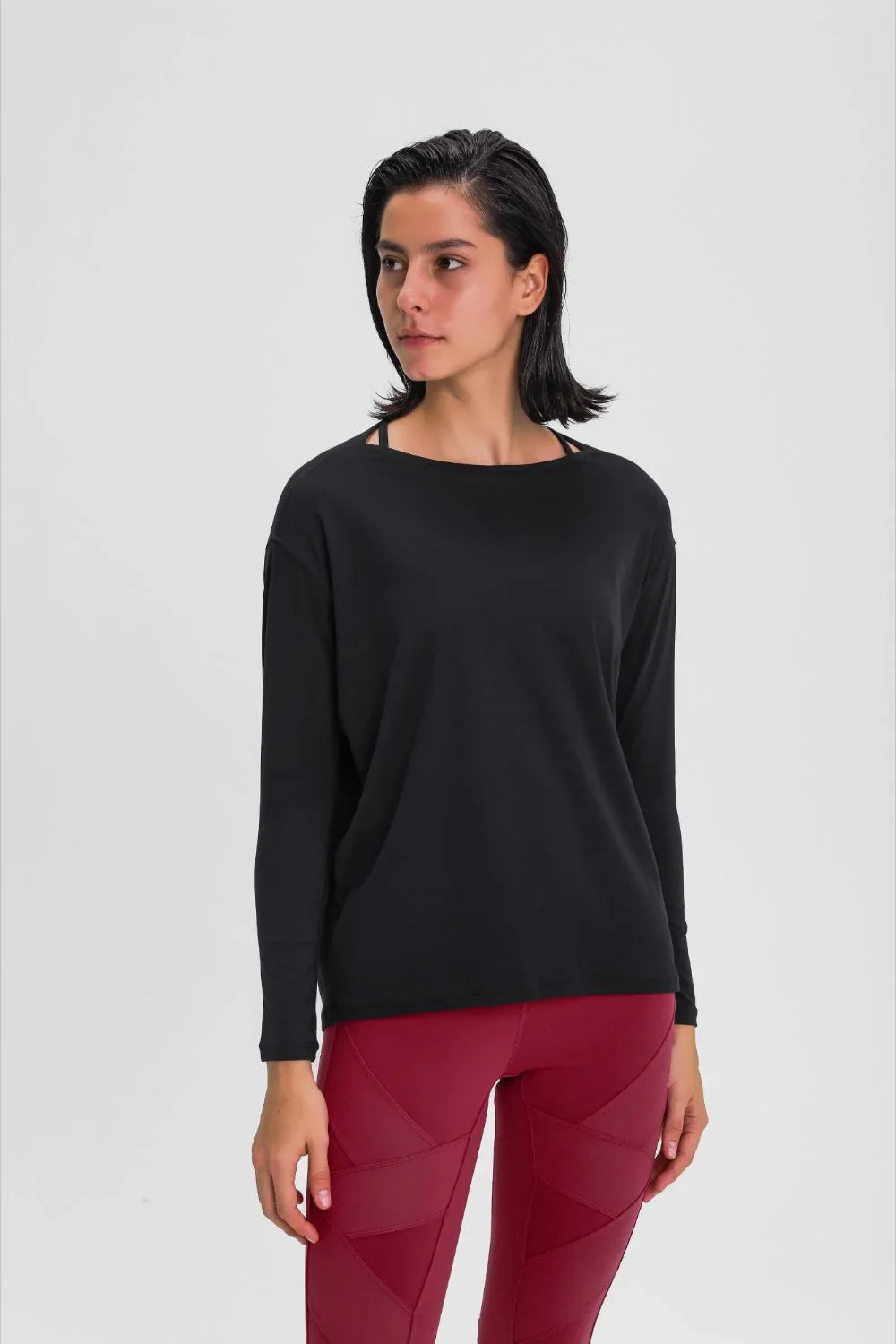 Millennia Loose Fit Active Top - VILLA FASHION