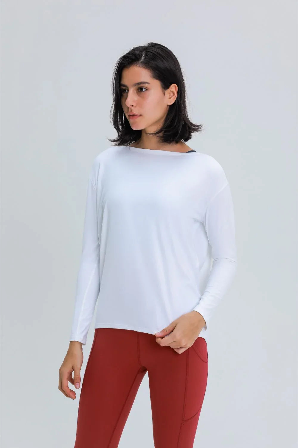 Millennia Loose Fit Active Top - VILLA FASHION