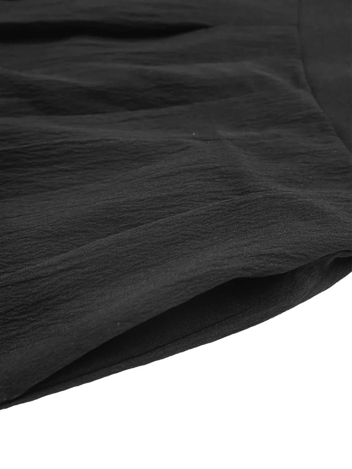 Pleated Shorts with Pockets - VILLA FASHION