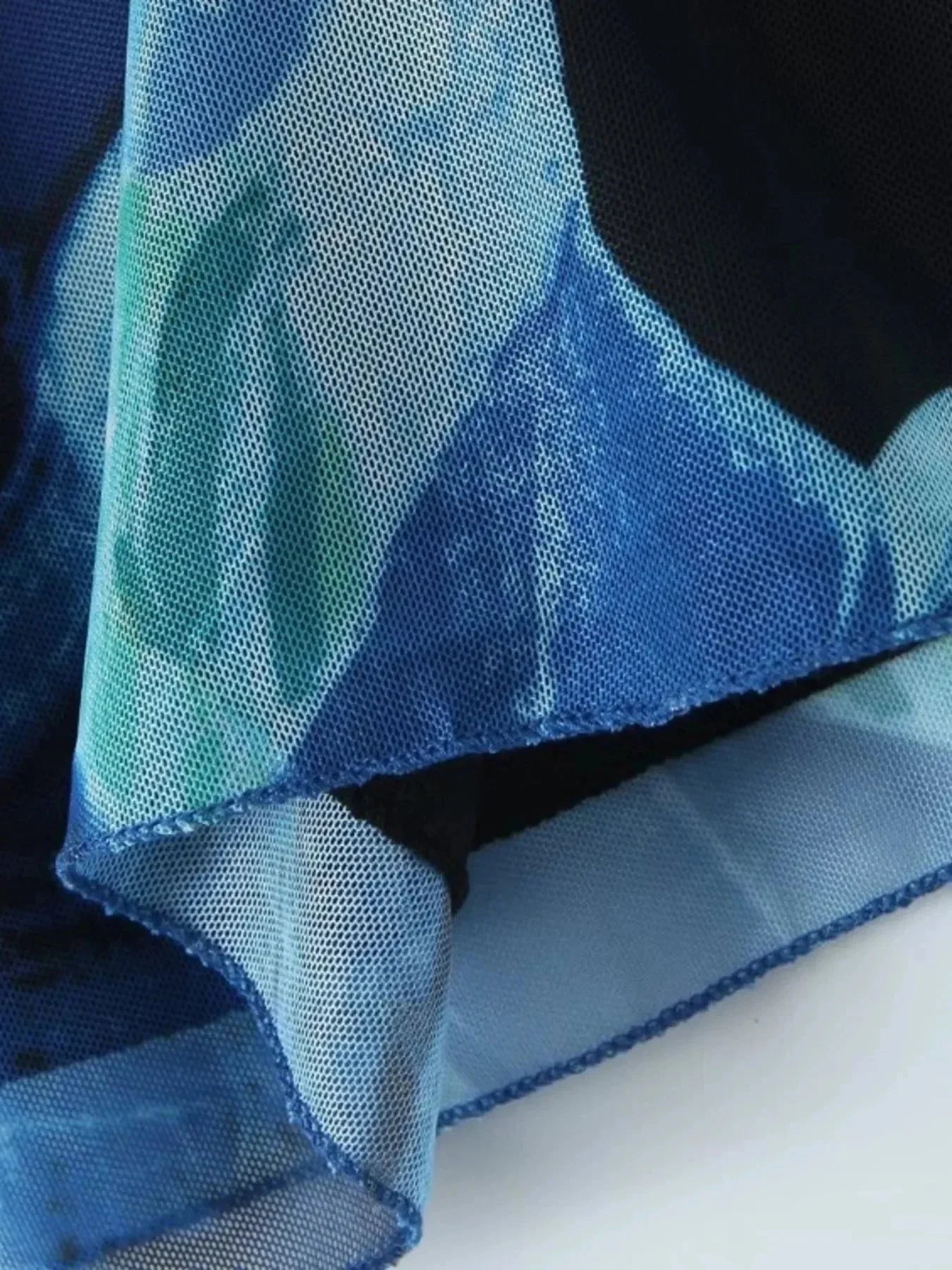 Printed Bodycon Cami Dress - VILLA FASHION