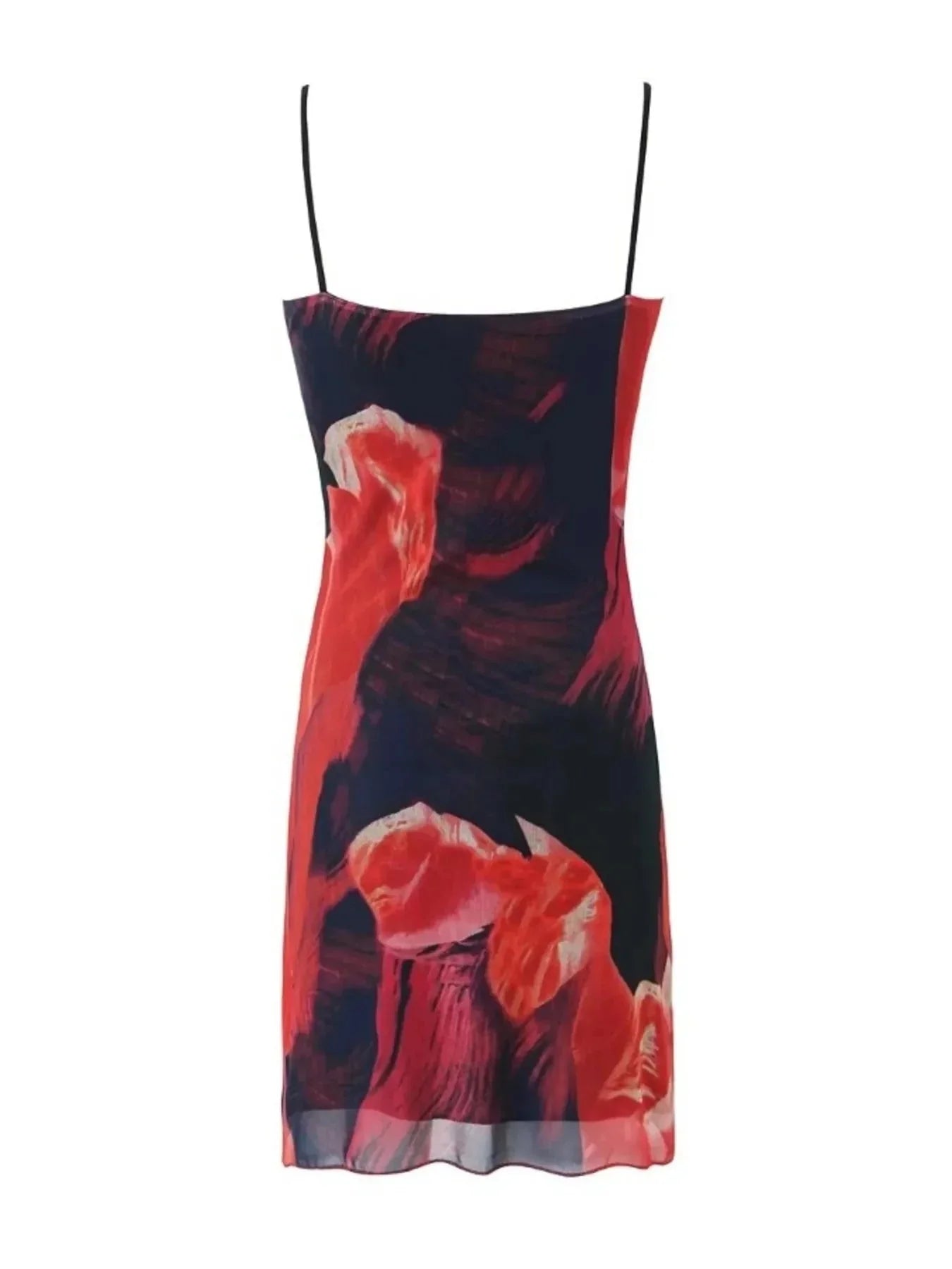 Printed Bodycon Cami Dress - VILLA FASHION