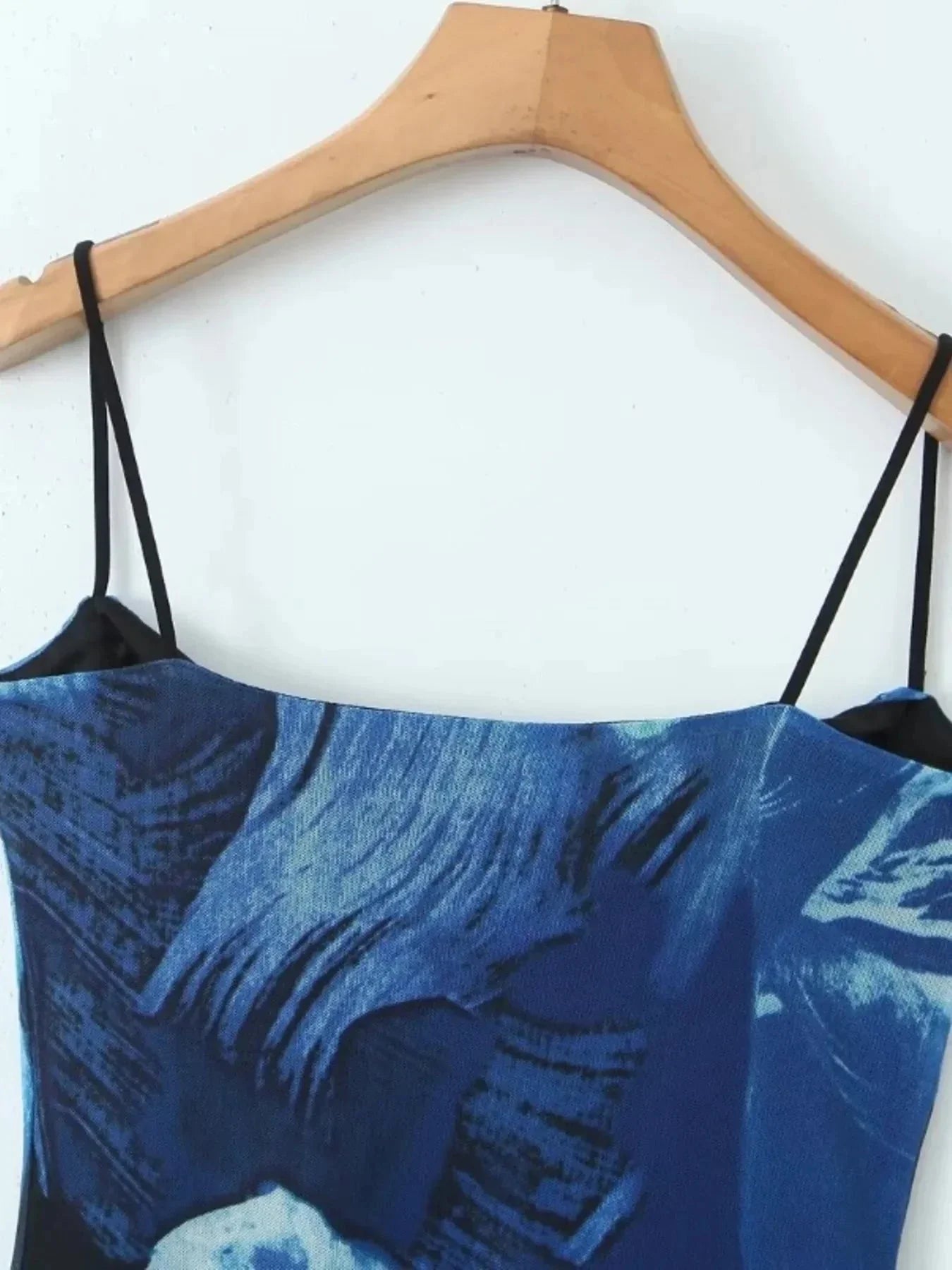 Printed Bodycon Cami Dress - VILLA FASHION