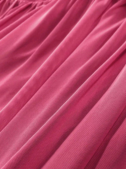 Ruched Maxi Cami Dress - VILLA FASHION