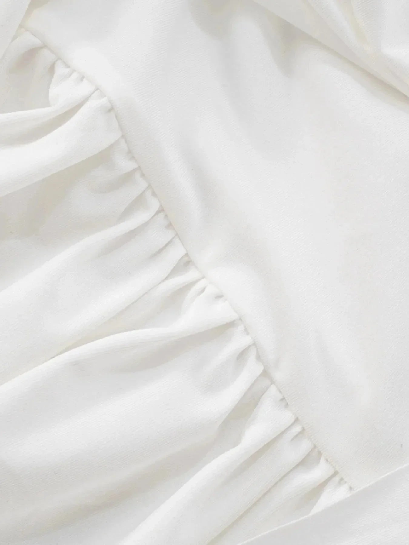 Ruched One - Shoulder Mini Dress - VILLA FASHION