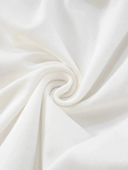 Ruched One - Shoulder Mini Dress - VILLA FASHION