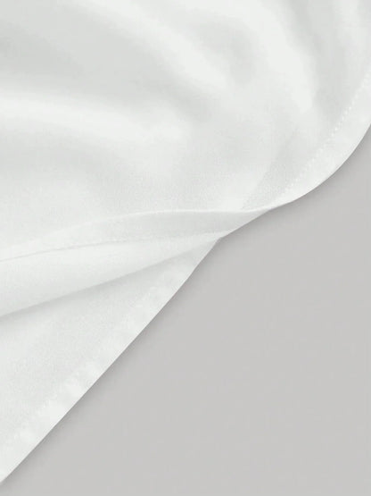 Tie - Shoulder Sweetheart Neck Mini Dress - VILLA FASHION