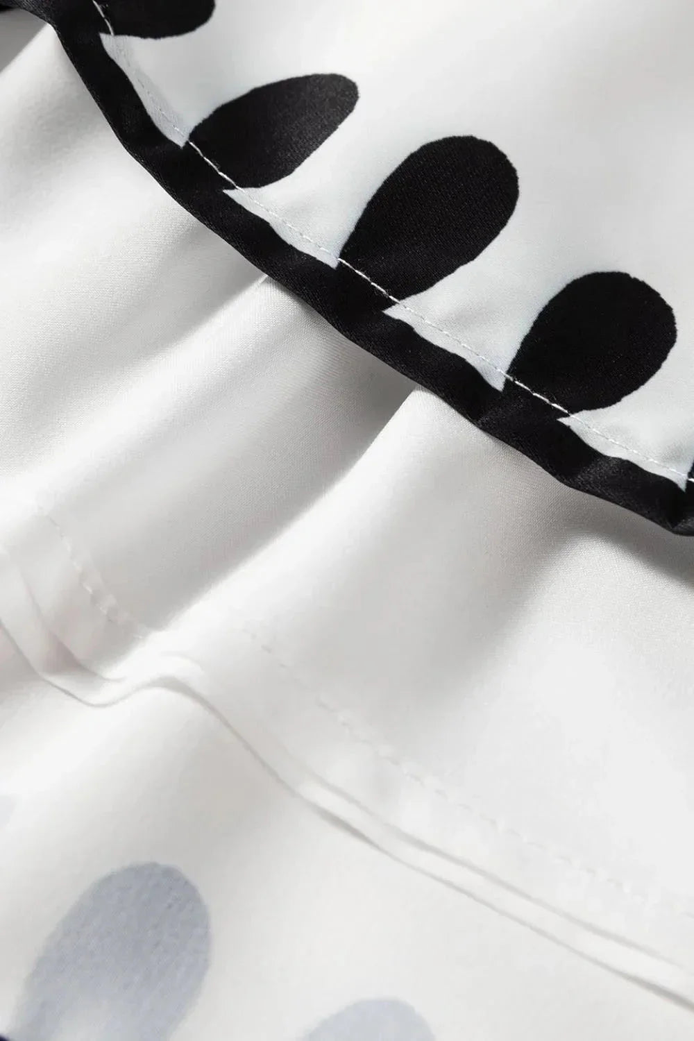 Tied Printed Shorts - VILLA FASHION