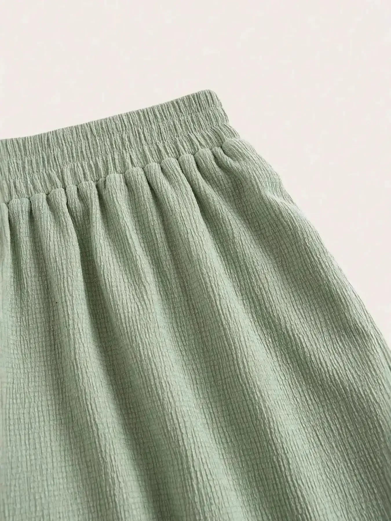 Tube Top and Wide Leg Pants Set - VILLA FASHION