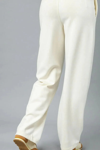 Umgee High Waisted Wide Leg Pants - VILLA FASHION