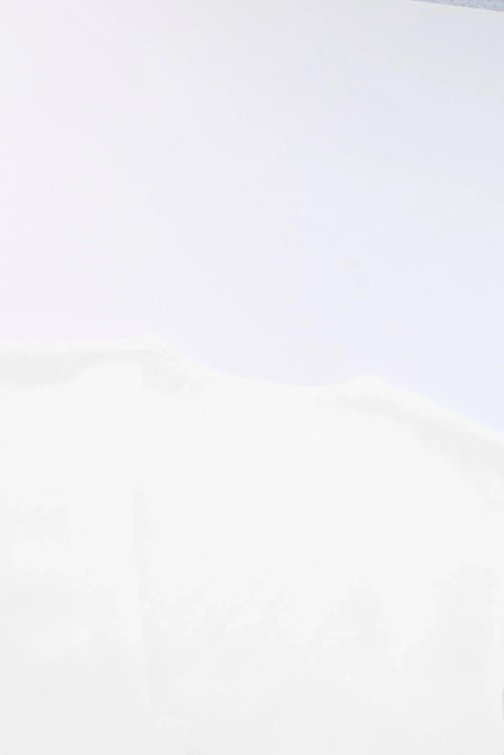 V - Neck Tie Hem Flutter Sleeve Blouse - VILLA FASHION