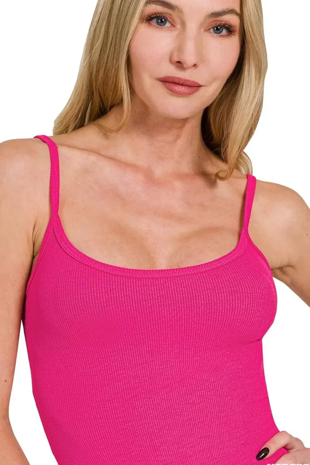 Zenana Ribbed Bodycon Midi Dress - VILLA FASHION