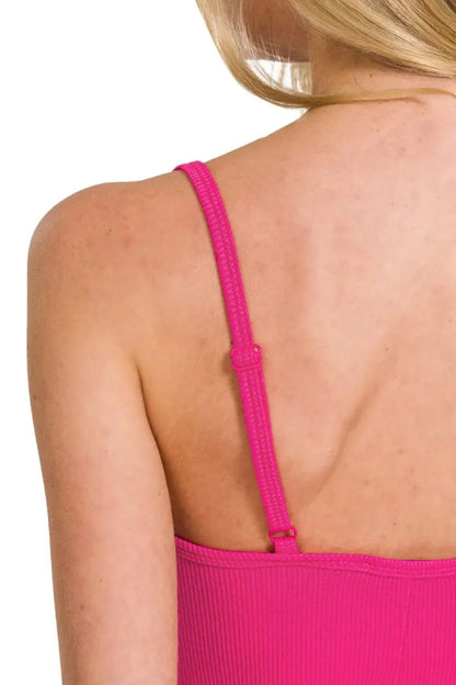 Zenana Ribbed Bodycon Midi Dress - VILLA FASHION